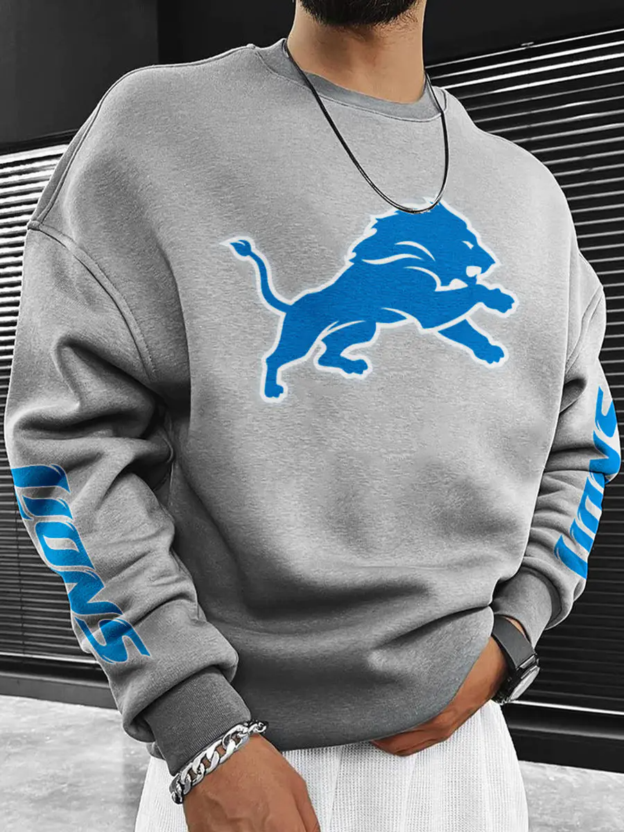 Detroit Lions Men's Crewneck Sweatshirt