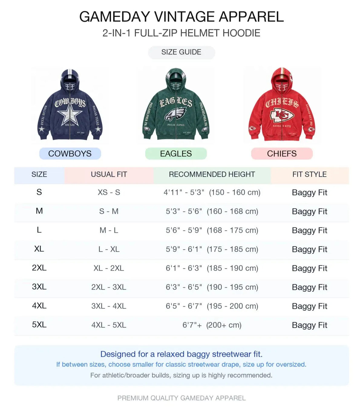 Commanders Football Fan Full-Zip Mask Hoodie