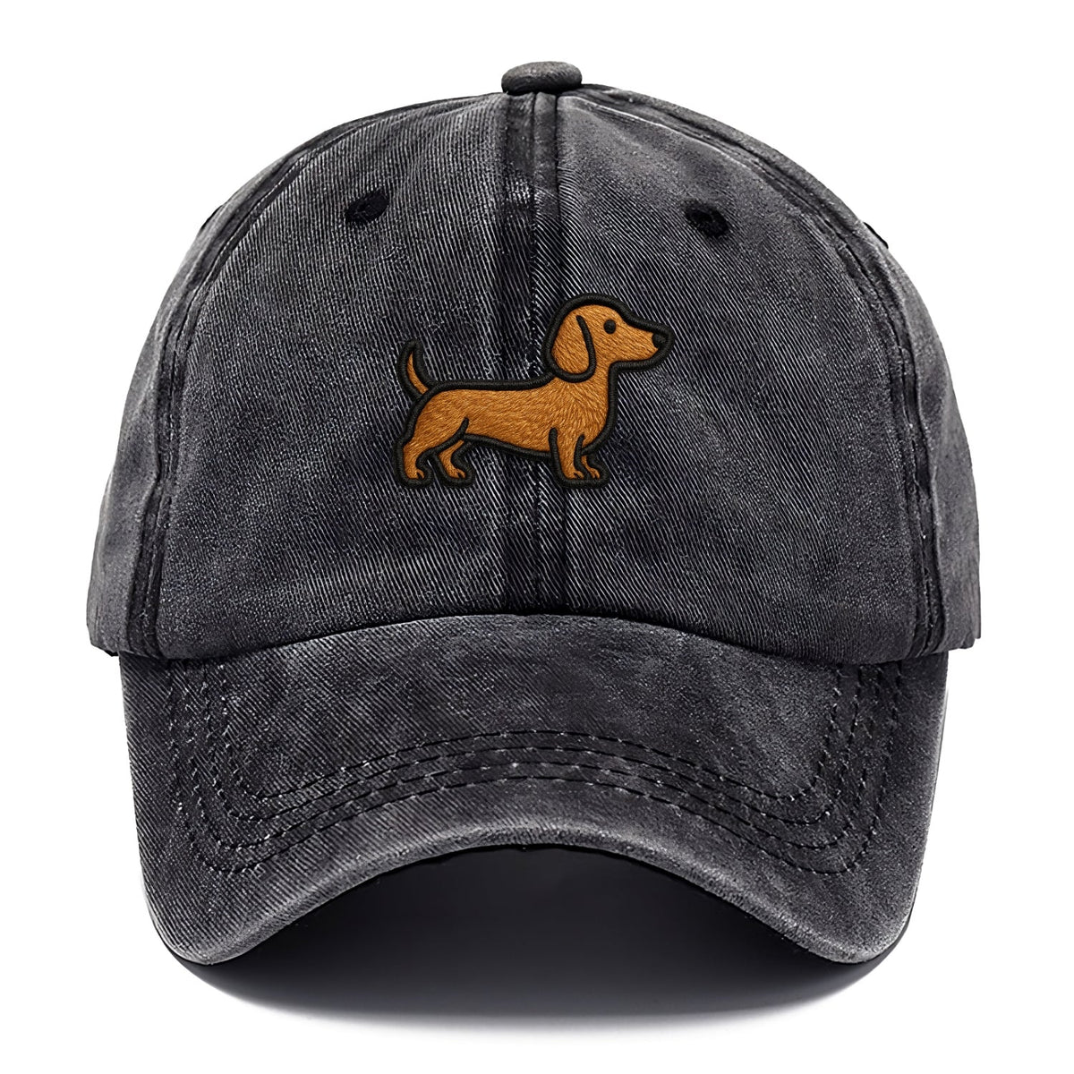 Dachshund - Modern elongated silhouette - Classic Cap