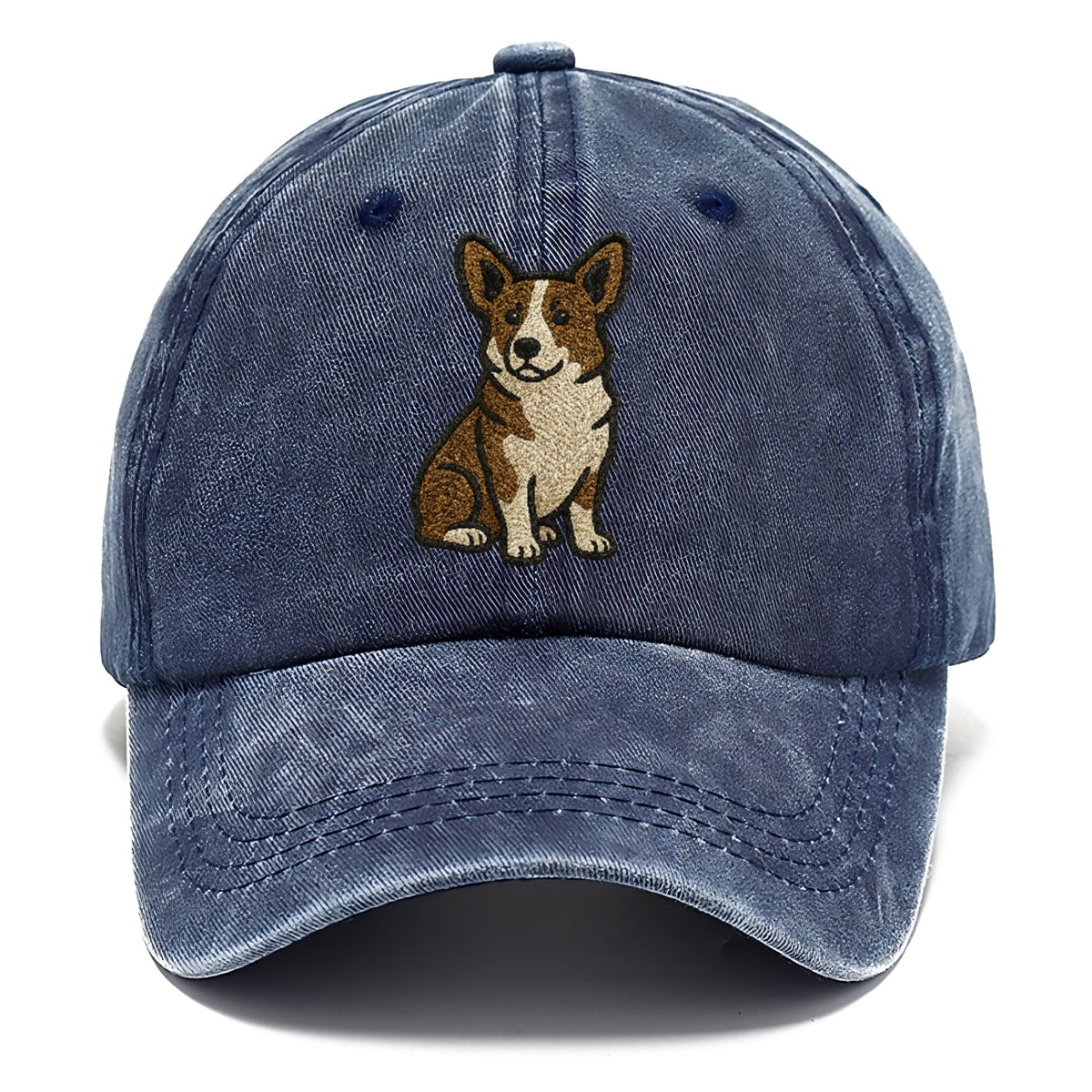 Welsh Corgi Cardigan Brindle Playful Spirit Classic Cap