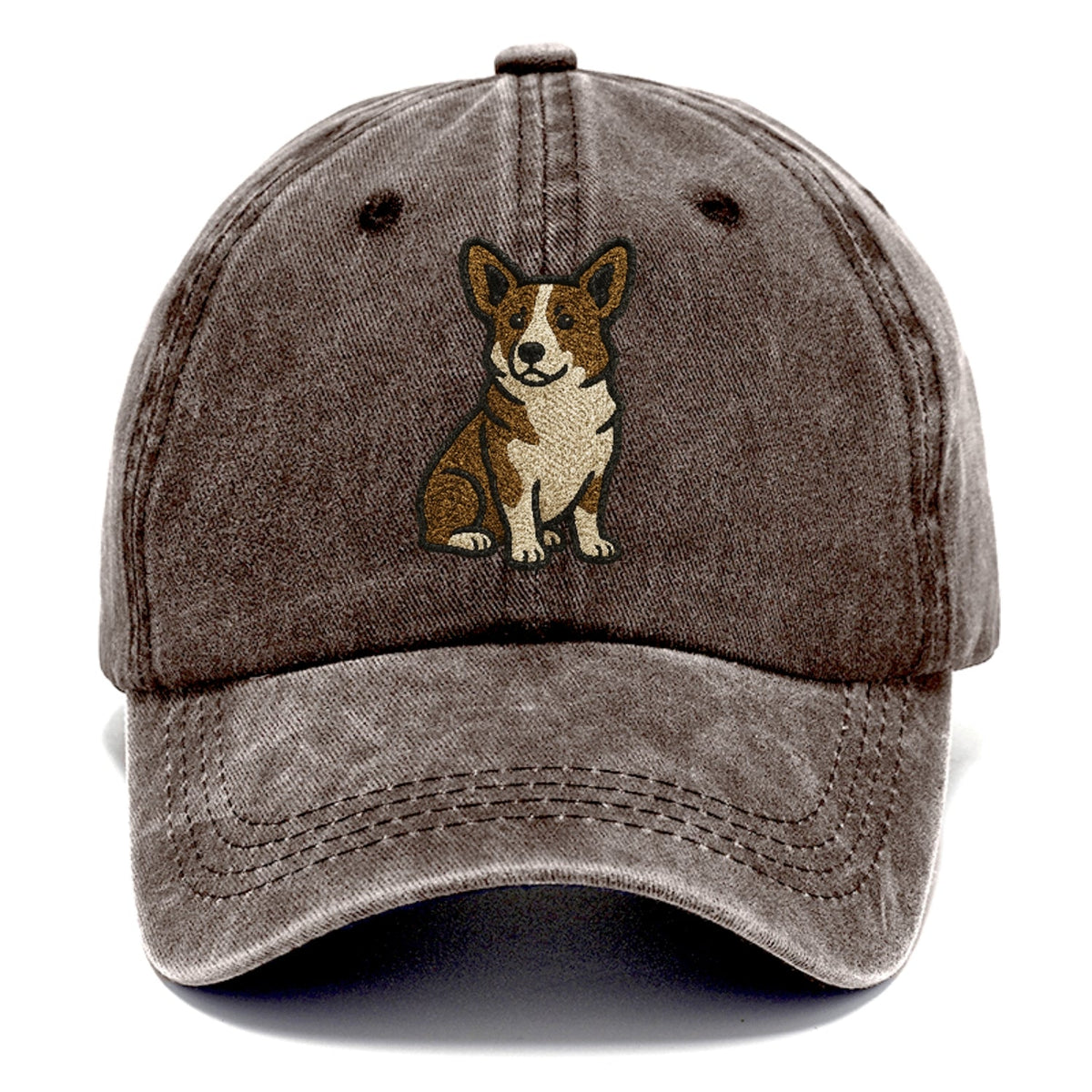 Welsh Corgi Cardigan Brindle Playful Spirit Classic Cap