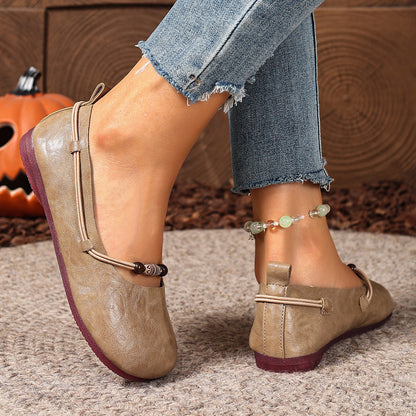 Bohemian Beaded Mary Jane Flats – Vintage Soft Sole Comfort Shoes for Women