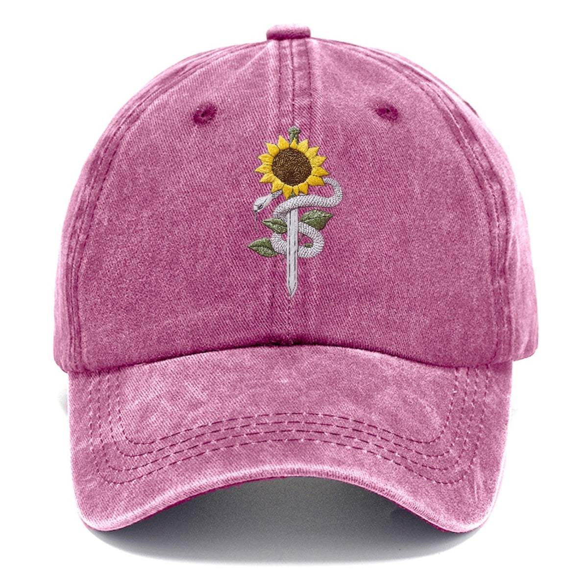 Serpent Sunflower Classic Cap