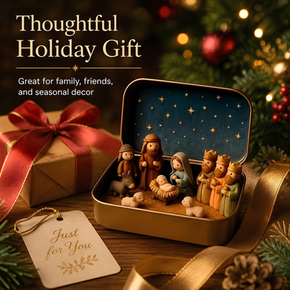 Miniature Nativity Set