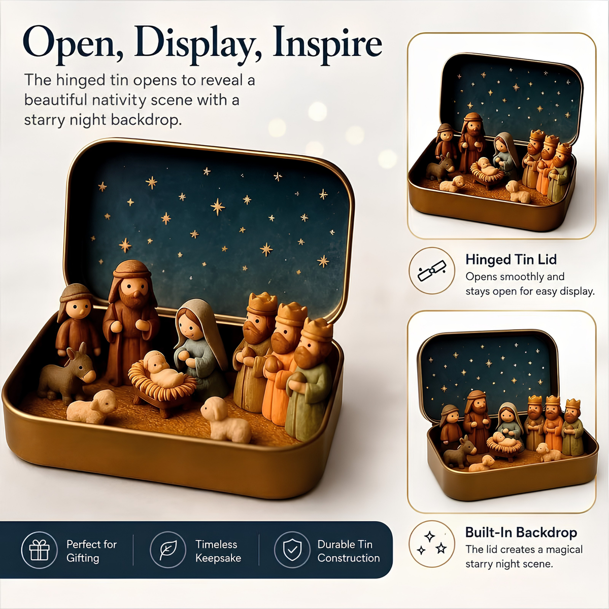 Miniature Nativity Set