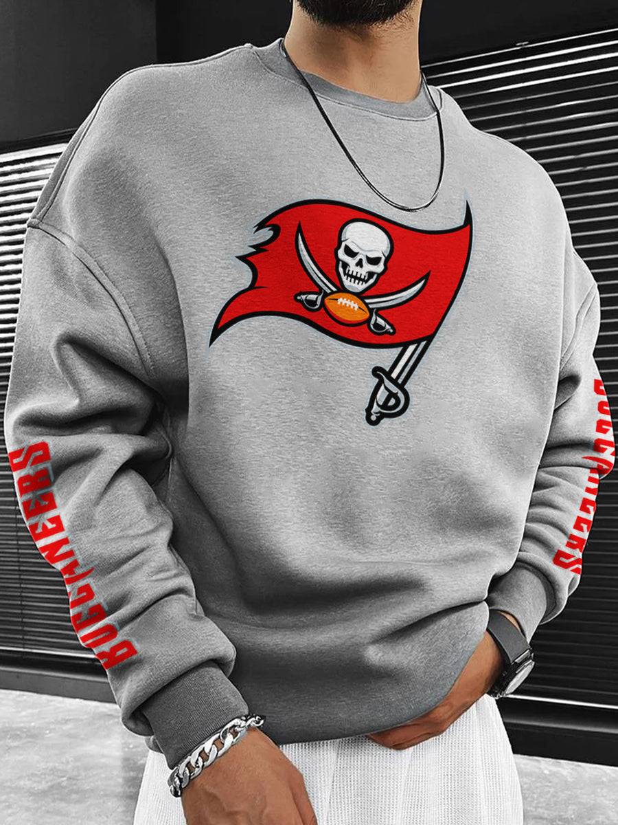 Felpa girocollo da uomo Tampa Bay Buccaneers