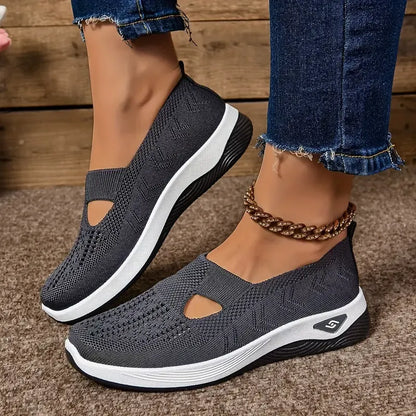 🔥Last Day Promotion 70% OFF - Women's Casual Breathable Slip On Orthopaedic Walking Sneakers