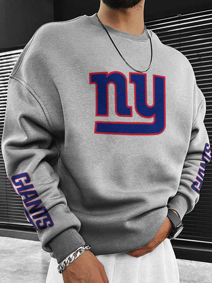 New York Giants Felpa girocollo da uomo