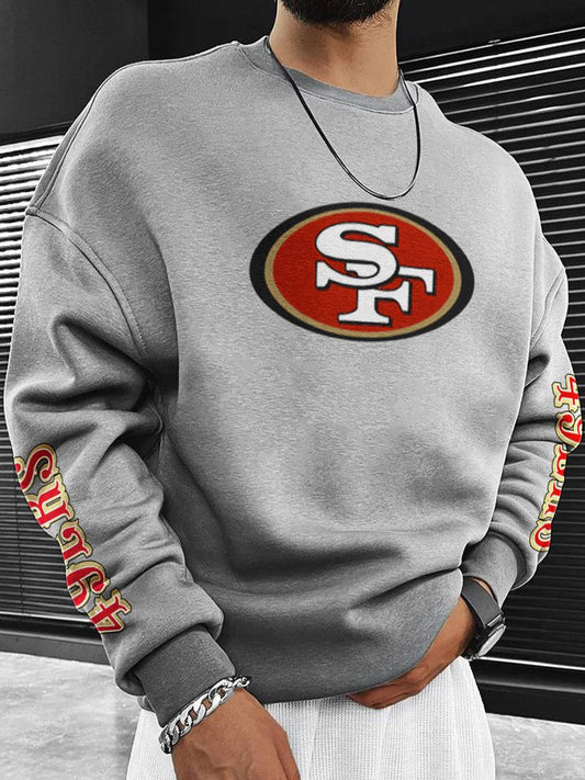 San Francisco 49ers  Men's Crewneck Sweatshirt