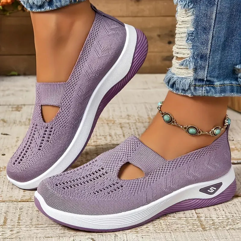 🔥Last Day Promotion 70% OFF - Women's Casual Breathable Slip On Orthopaedic Walking Sneakers