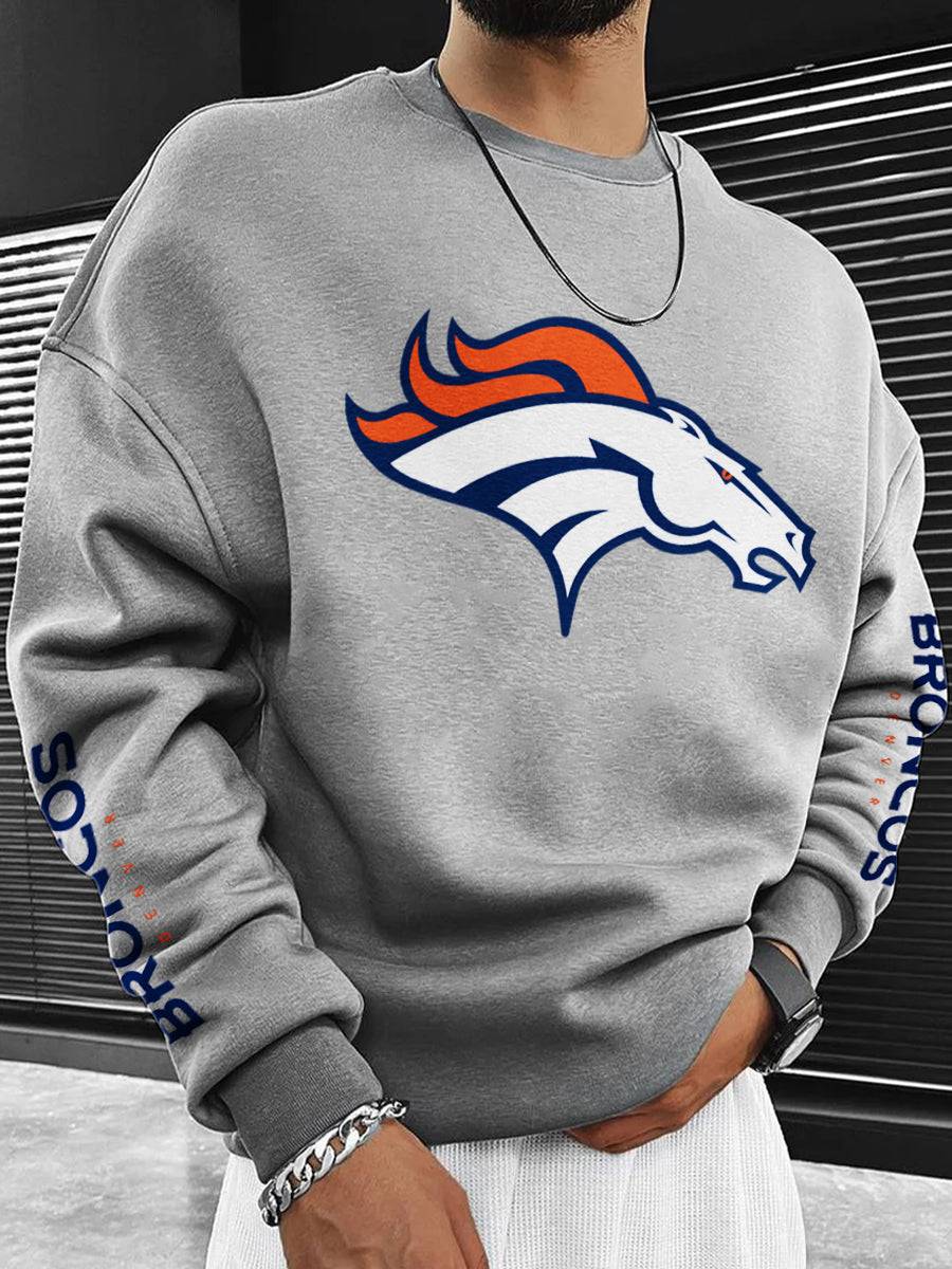 Denver Broncos  Men's Crewneck Sweatshirt