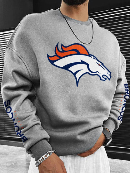 Denver Broncos  Men's Crewneck Sweatshirt