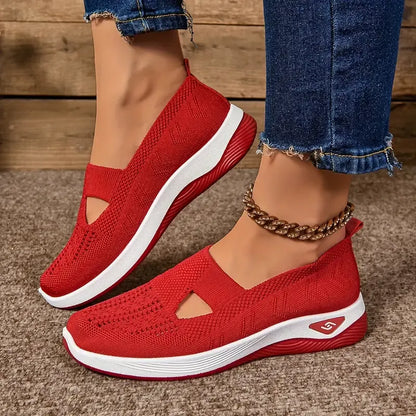 🔥Last Day Promotion 70% OFF - Women's Casual Breathable Slip On Orthopaedic Walking Sneakers
