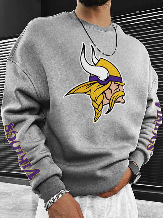 Minnesota Vikings  Men's Crewneck Sweatshirt