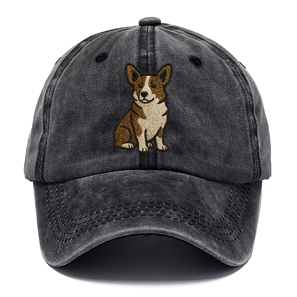 Welsh Corgi Cardigan Brindle Playful Spirit Classic Cap