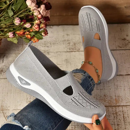 🔥Last Day Promotion 70% OFF - Women's Casual Breathable Slip On Orthopaedic Walking Sneakers