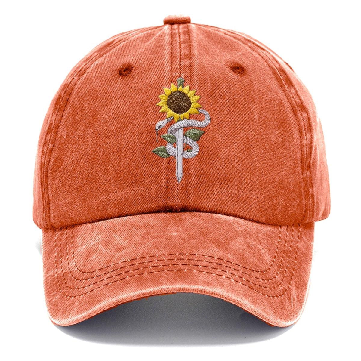 Serpent Sunflower Classic Cap