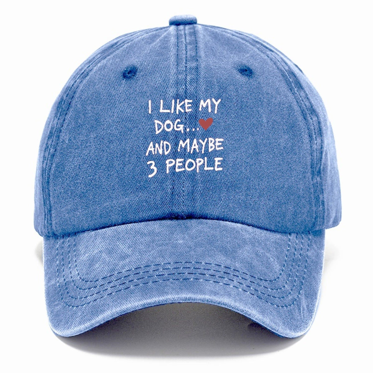 I Like My Dog And Maybe 3 People Classic Cap