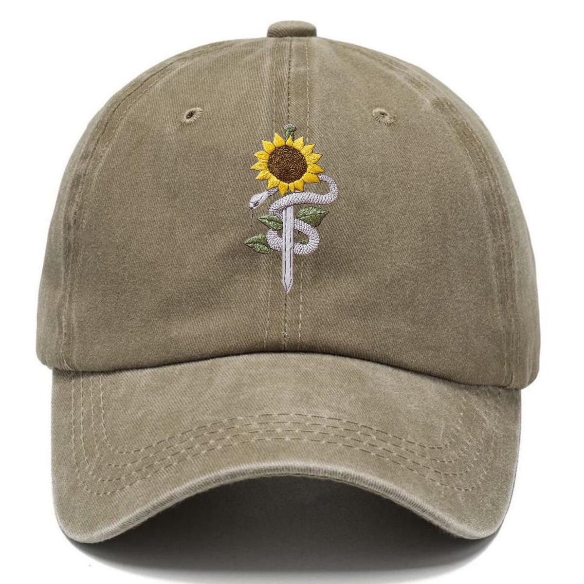 Serpent Sunflower Classic Cap