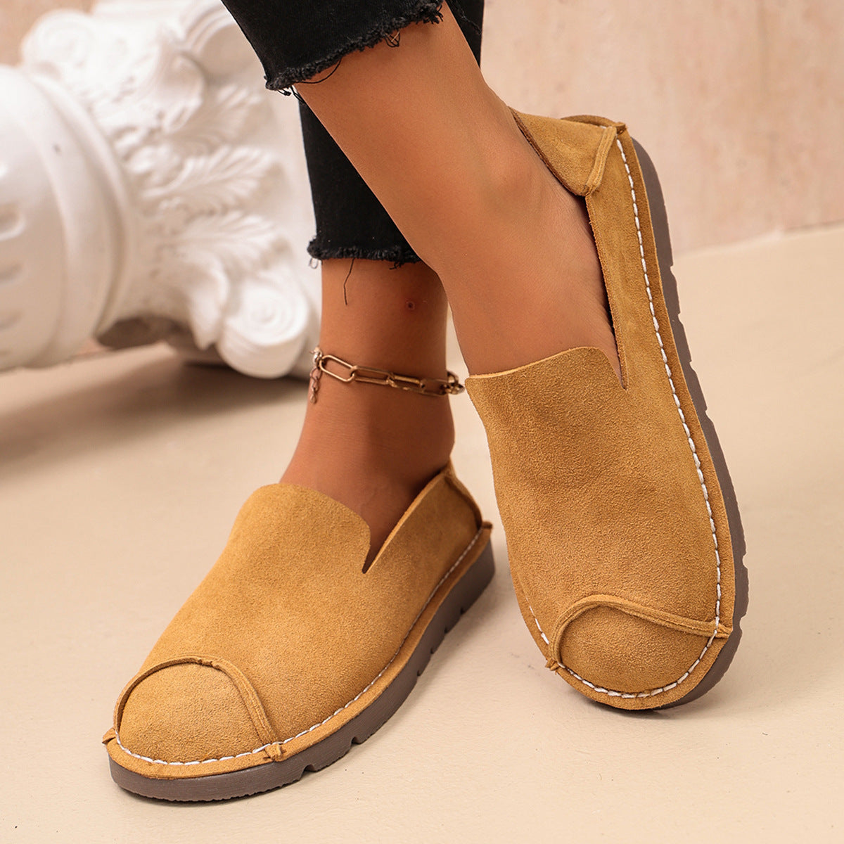 💥 Mega Sale - 50% OFF Best Sellers Today Only! 💥Women’s Wide Fit Comfort Slip-On Shoes