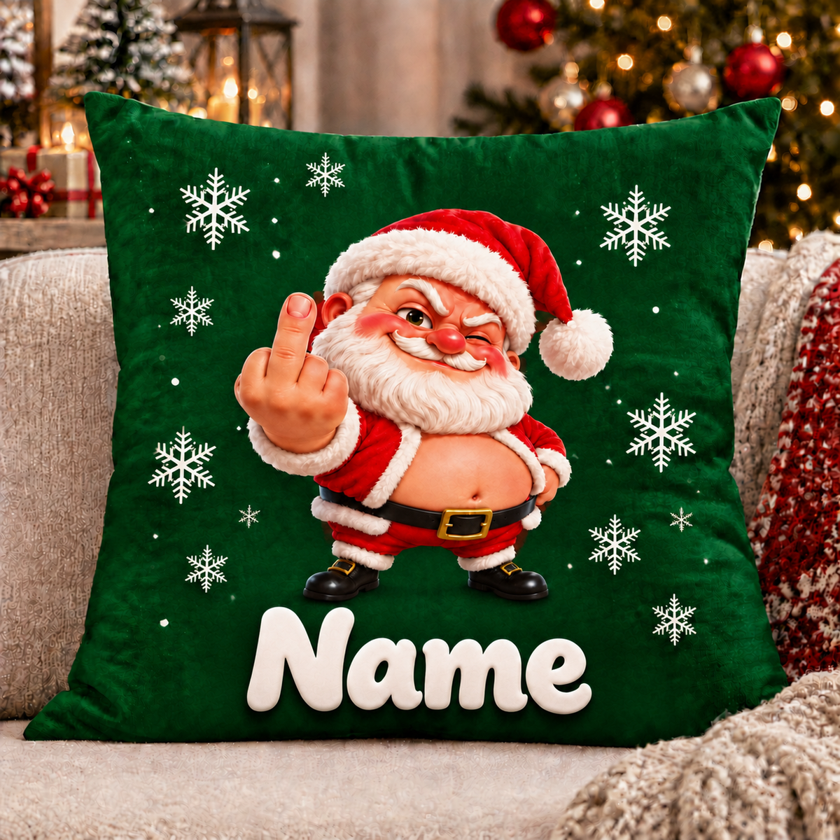 Funny Custom Christmas Character Pillow Covers