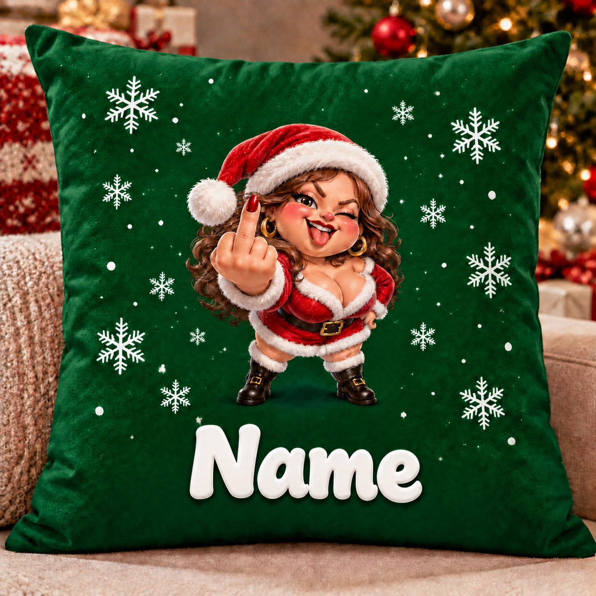 Funny Custom Christmas Character Pillow Covers