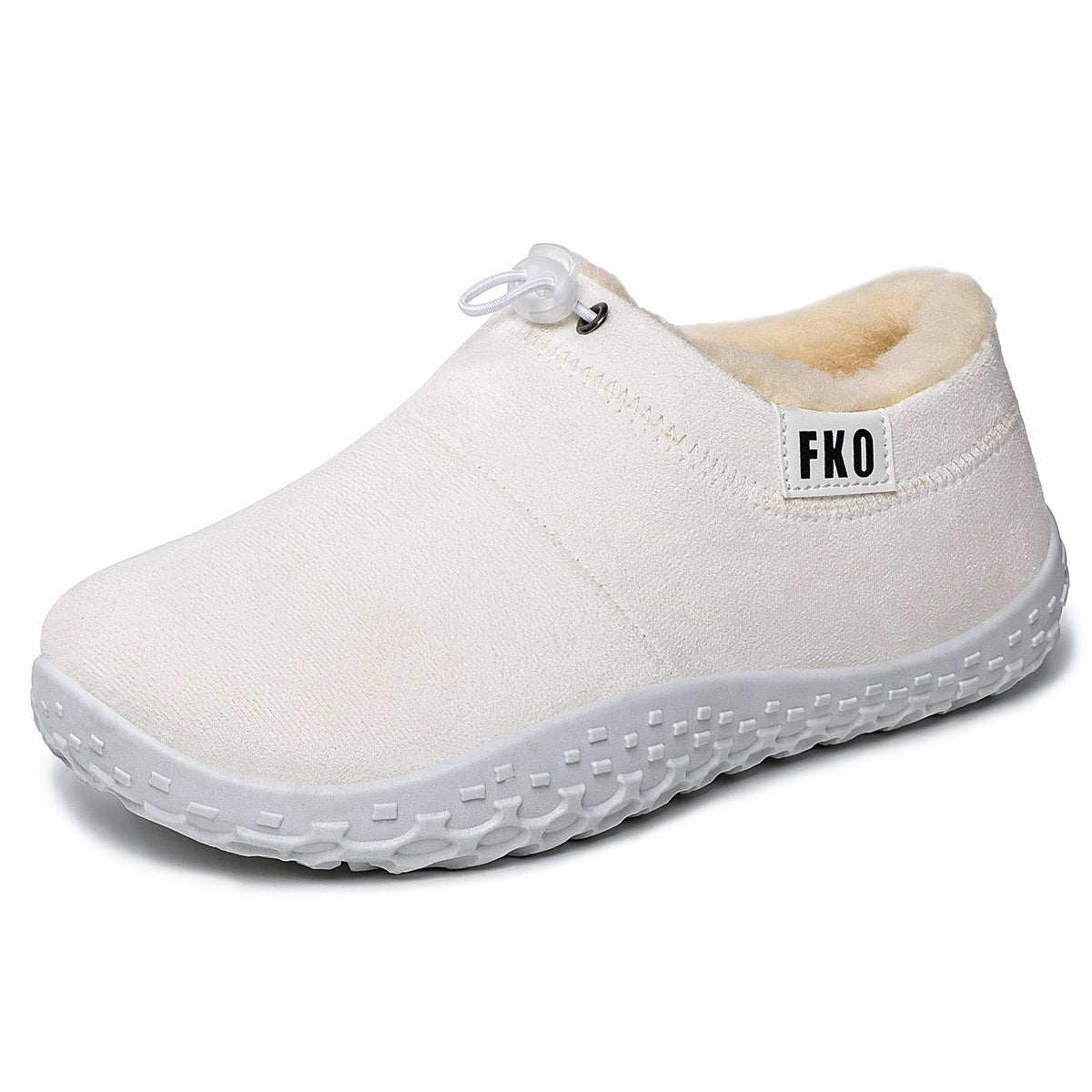 Women’s Warm Plush-Lined Mules – Warm, Comfortable & Non-Slip Winter Shoes