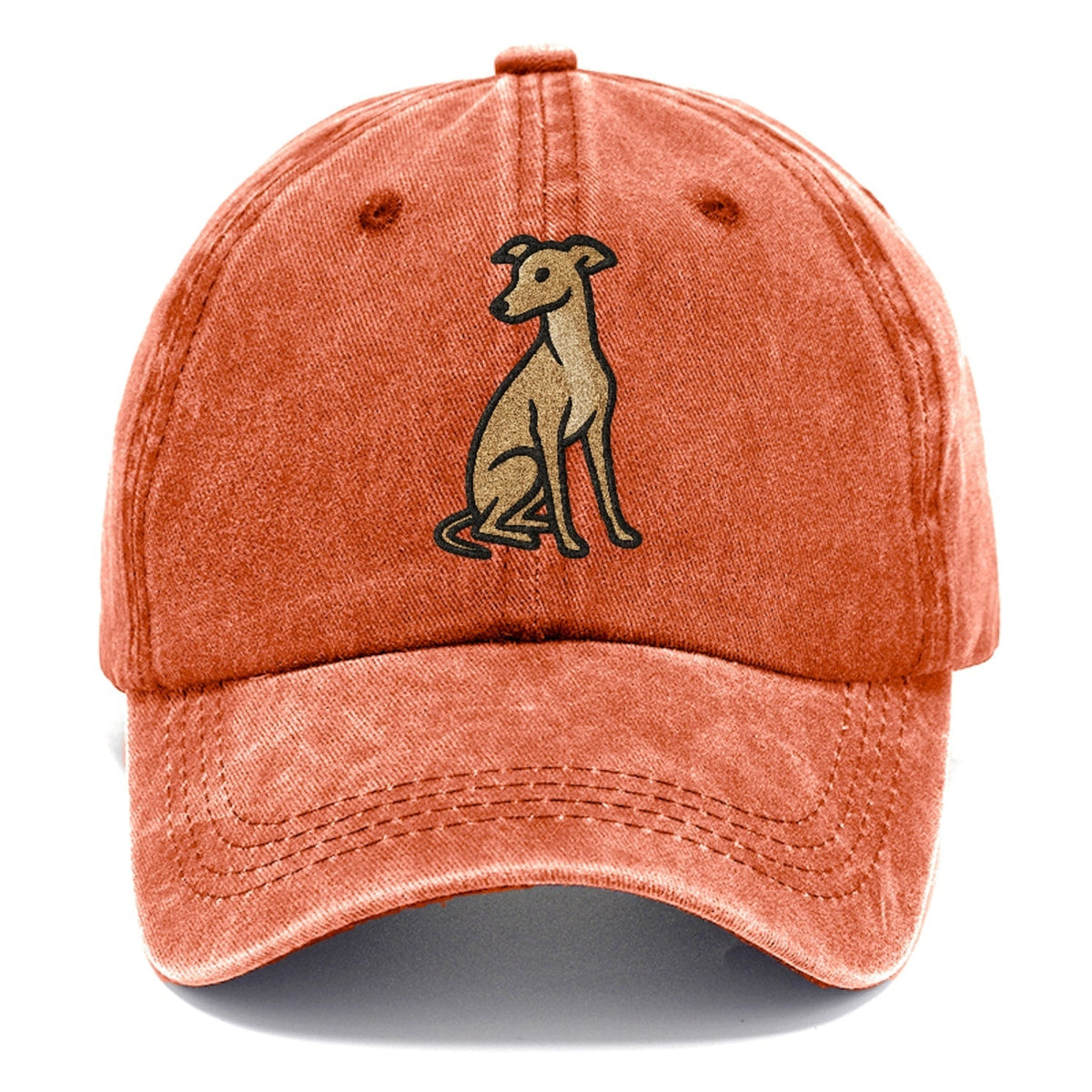 Whippet Fawn Colored Design Classic Cap