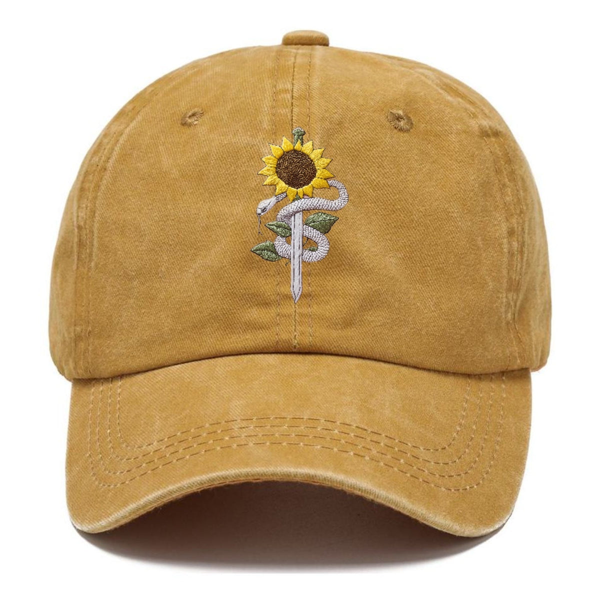 Serpent Sunflower Classic Cap