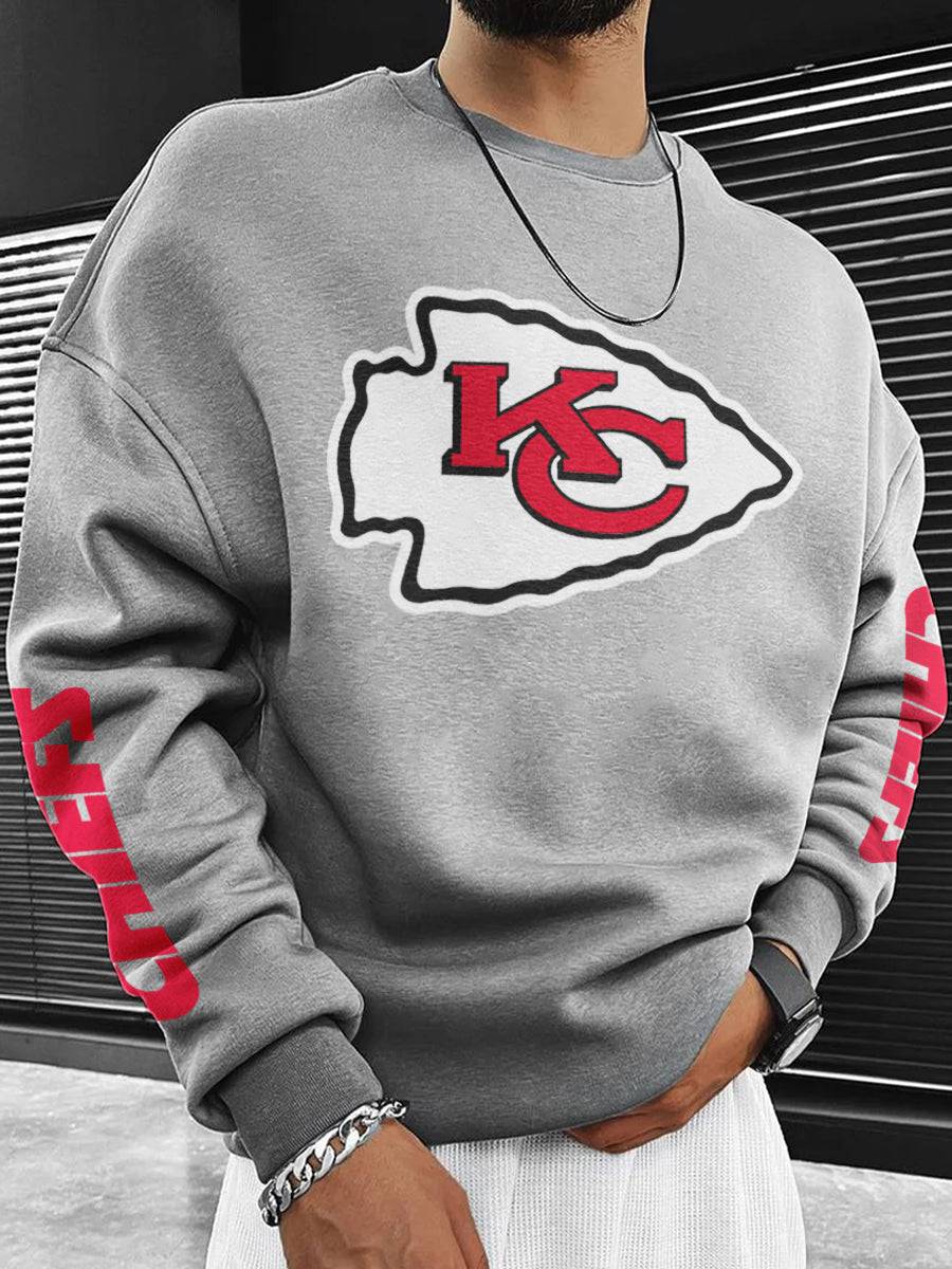 Kansas City Chiefs  Men's Crewneck Sweatshirt