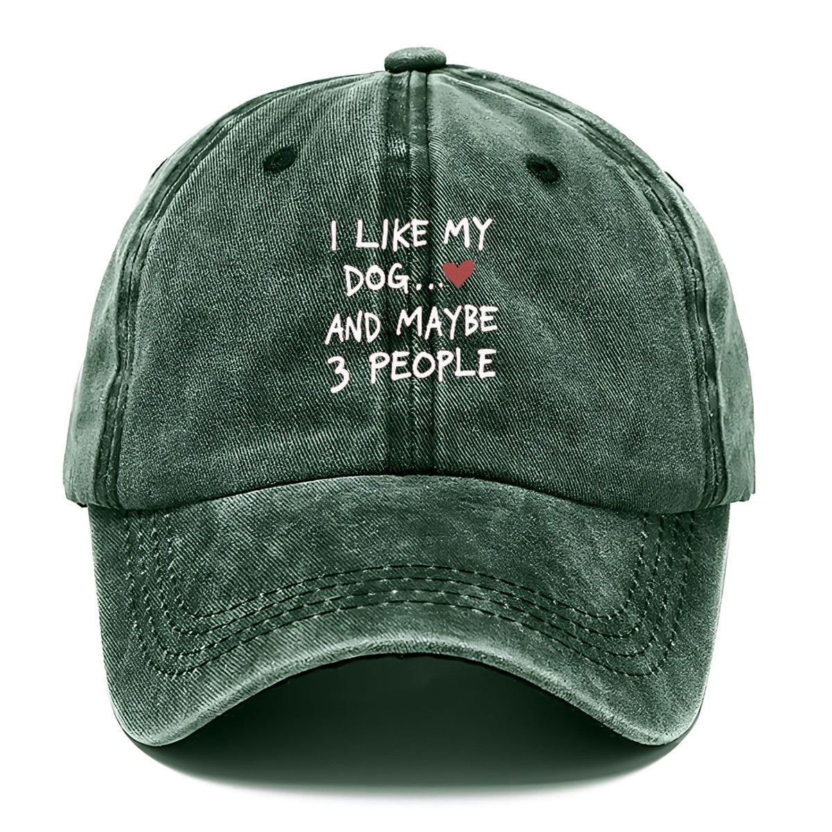 I Like My Dog And Maybe 3 People Classic Cap