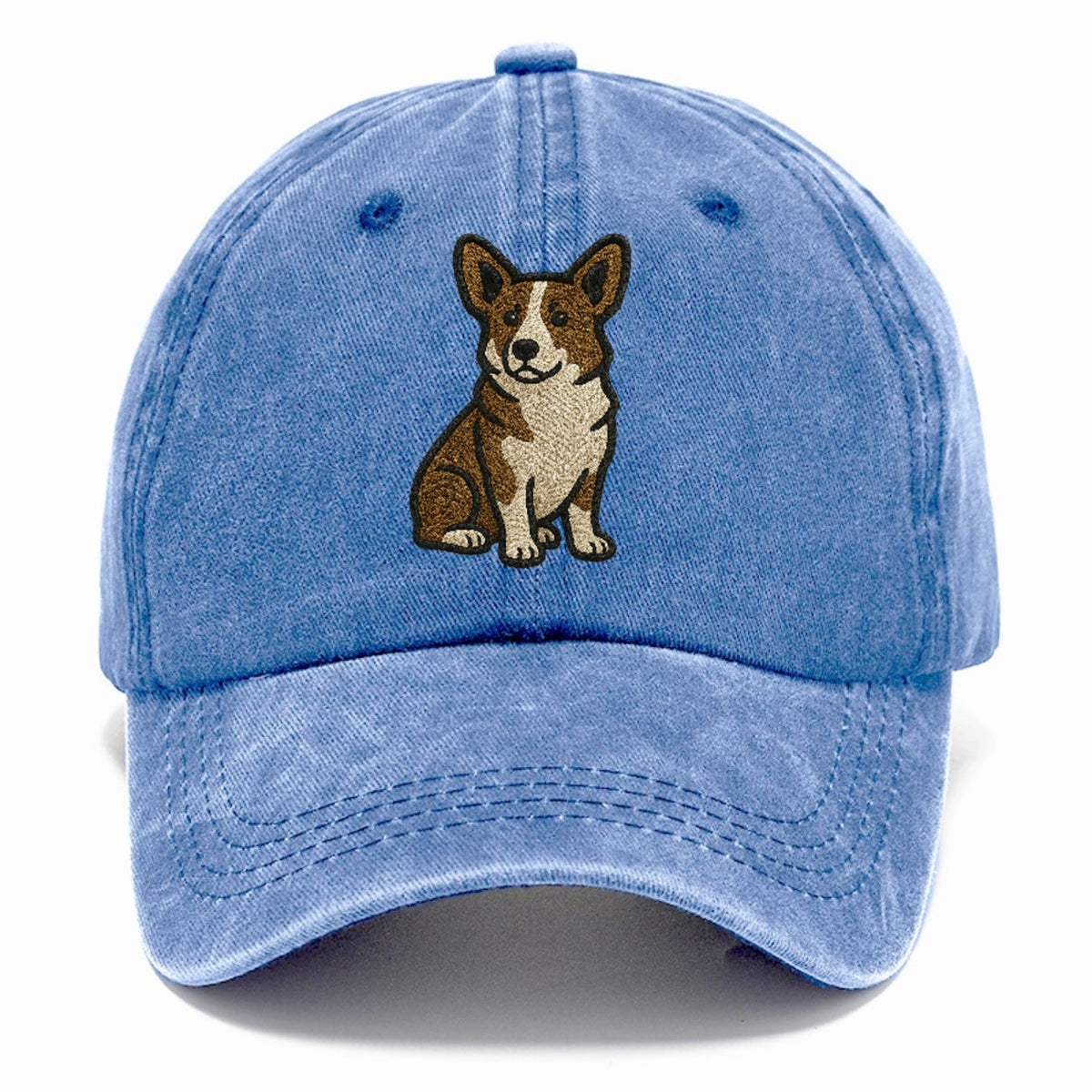 Welsh Corgi Cardigan Brindle Playful Spirit Classic Cap