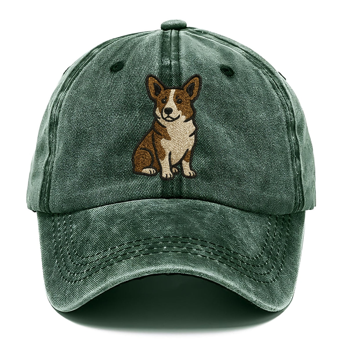 Welsh Corgi Cardigan Brindle Playful Spirit Classic Cap
