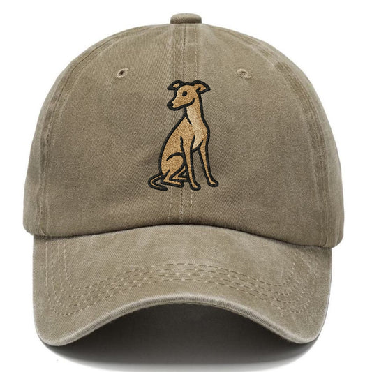 Whippet Fawn Colored Design Classic Cap