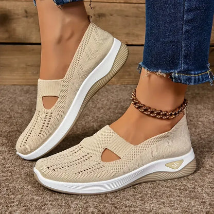 🔥Last Day Promotion 70% OFF - Women's Casual Breathable Slip On Orthopaedic Walking Sneakers