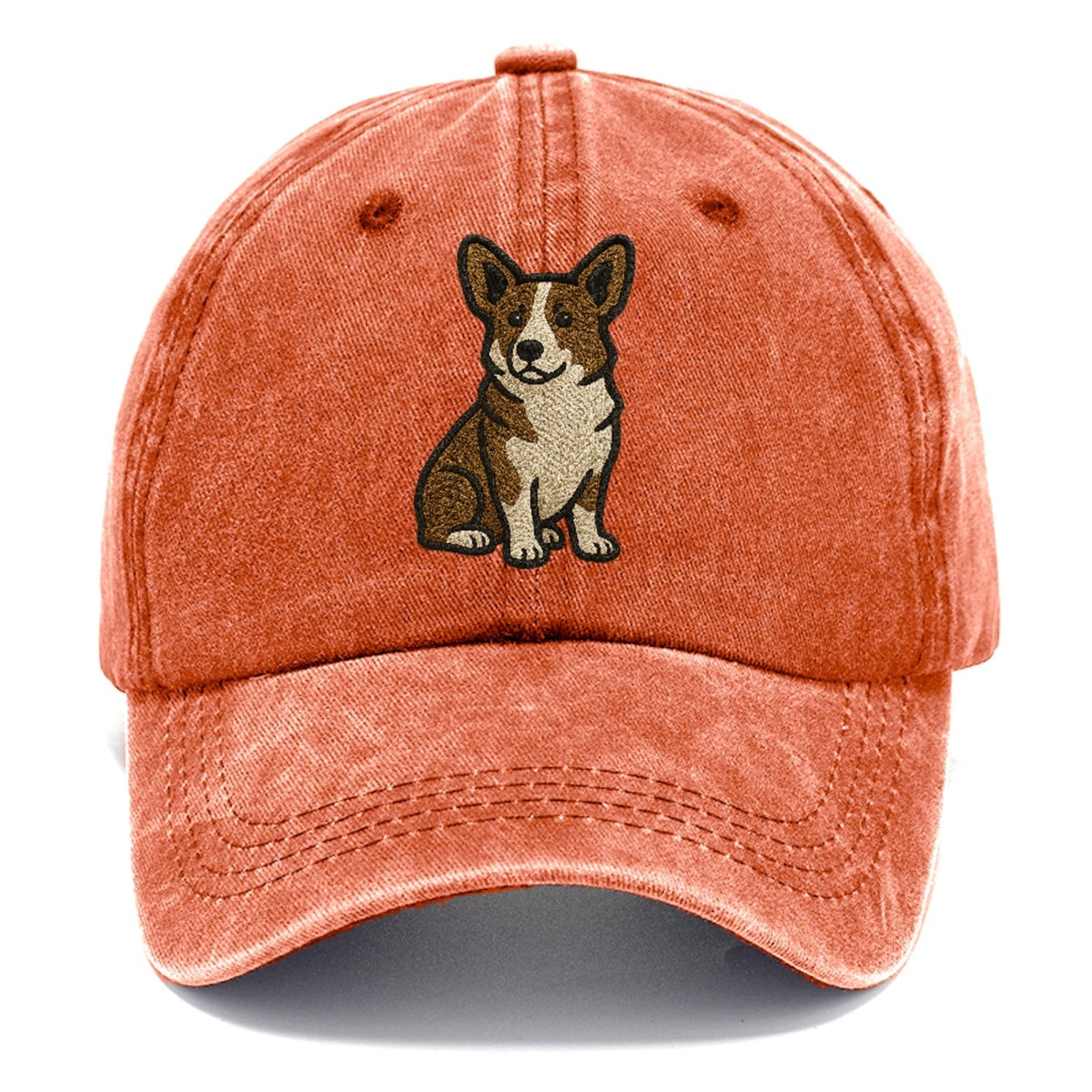 Welsh Corgi Cardigan Brindle Playful Spirit Classic Cap