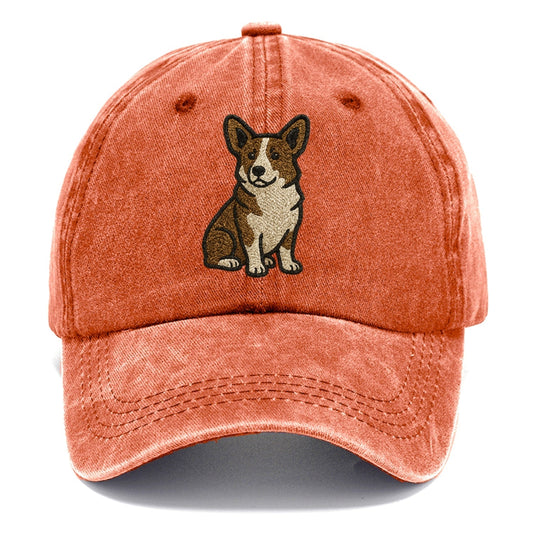 Welsh Corgi Cardigan Brindle Playful Spirit Classic Cap